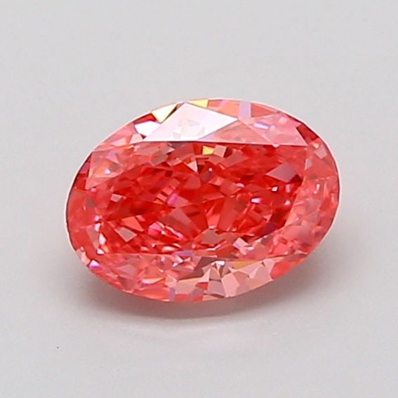 Loose Lab Diamond IGI Oval 1.04ct Fancy Vivid Pink VVS2: Loose Lab Diamond IGI Oval 1.04ct Fancy Vivid Pink VVS2 Loose lab-grown diamond, certified by IGI, weighing 1.04ct in a fancy vivid pink color with VVS2 clarity and excellent polish and symmetry. 