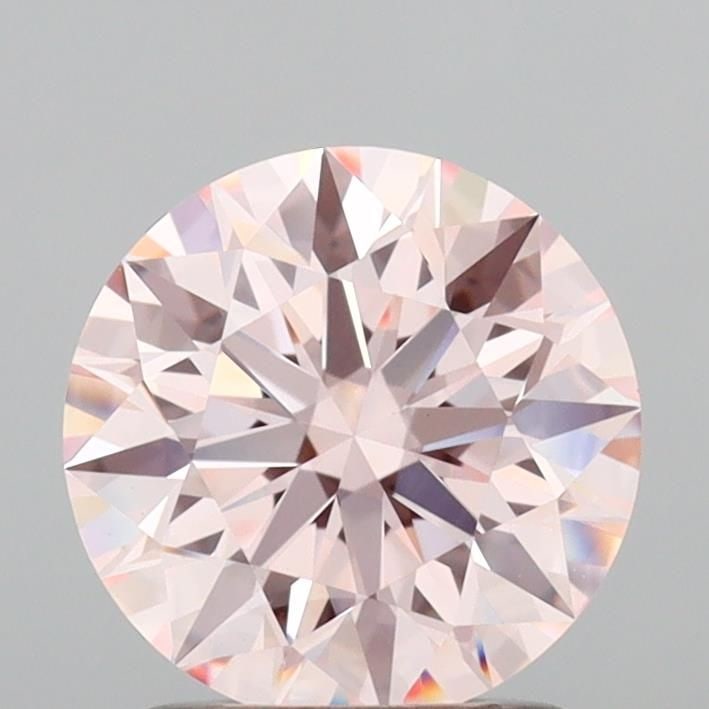 Loose Lab Diamond IGI Round 1.5ct Fancy Pink VS1 - Ideal: Loose Lab Diamond IGI Round 1.5ct Fancy Pink VS1 - Ideal Loose Lab Diamond IGI Round, 1.5ct, fancy pink color, clarity VS1, featuring ideal cut, excellent polish and symmetry; certified by IGI. Item