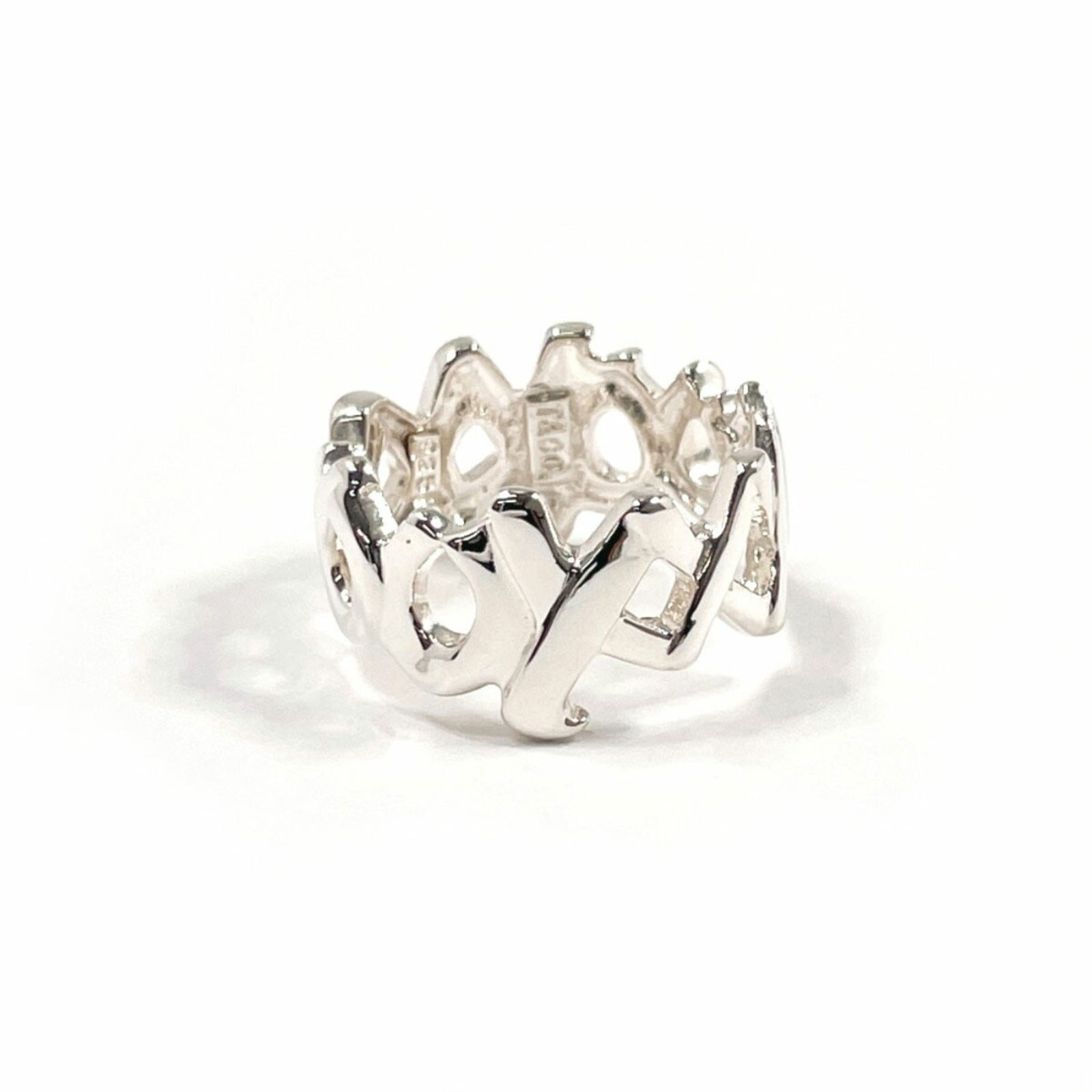 Silver 925 Tiffany Band Ring (1 of 8)