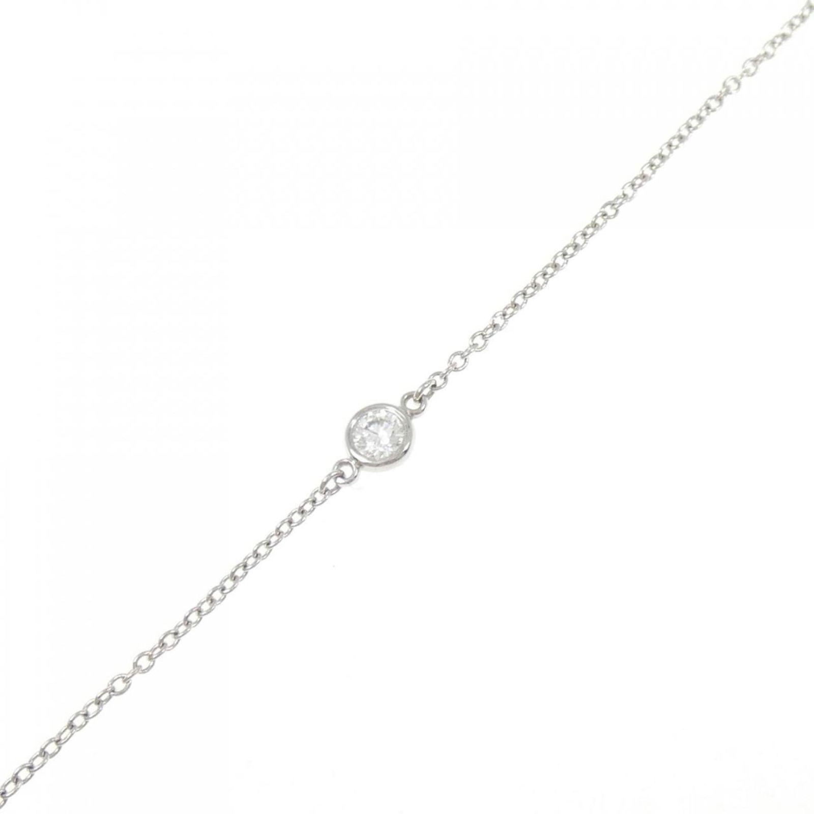 Platinum 950 Tiffany Charm Bracelet (1 of 4)