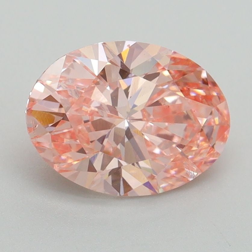 Loose Lab Diamond IGI Oval 1.8ct Fancy Intense Pink SI2: Loose Lab Diamond IGI Oval 1.8ct Fancy Intense Pink SI2 Loose Lab Diamond IGI Oval, 1.8ct, fancy intense pink color, clarity SI2, with excellent polish and symmetry; certified by IGI. Item