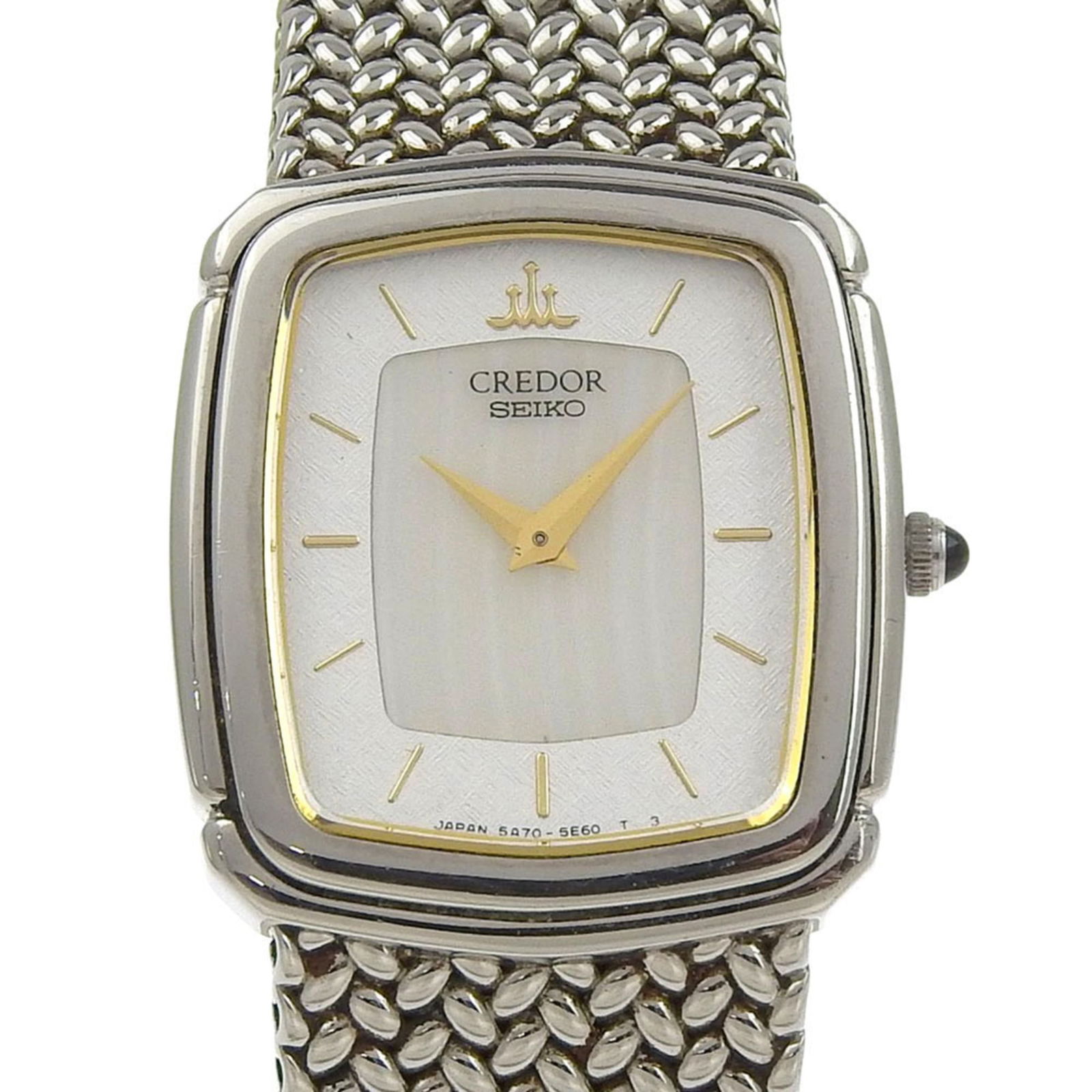 Wristwatch Seiko: Wristwatch Seiko Seiko Women's Analog Wristwatch, Stainless Steel case and band, 22mm case diameter, used condition with traces of wear. Item Specifics: Brand: Seiko Type: Wristwatch Gender: Women Dis