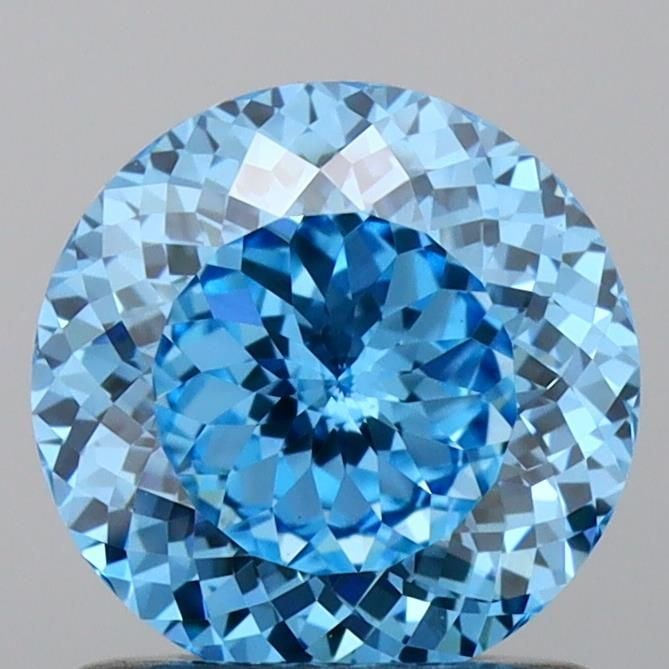 Loose Lab Diamond IGI Round 1.07ct Fancy Vivid Blue VVS2 (1 of 1)