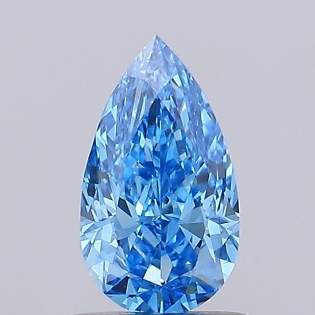 Loose Lab Diamond IGI Pear 1.12ct Fancy Vivid Blue VVS2: Loose Lab Diamond IGI Pear 1.12ct Fancy Vivid Blue VVS2 This Loose Lab Diamond is pear-shaped with a carat weight of 1.12ct, featuring color Fancy Vivid Blue and clarity VVS2, certified by IGI. Item