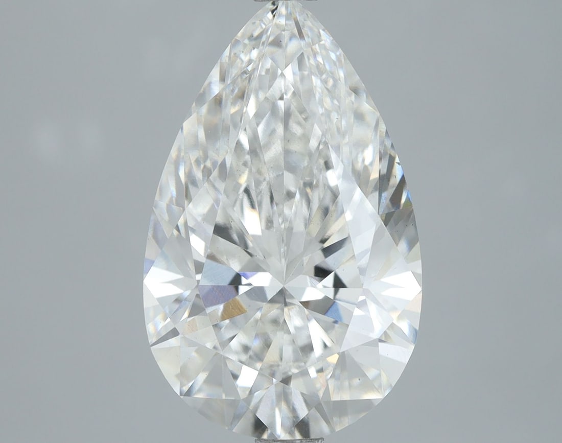 Loose Lab Diamond IGI Pear 4.01ct E VS1: Loose Lab Diamond IGI Pear 4.01ct E VS1 Loose Lab Diamond IGI Pear, weighing 4.01ct, features an E color and VS1 clarity, certified by IGI, with excellent polish and symmetry. Item Specifics: Source: