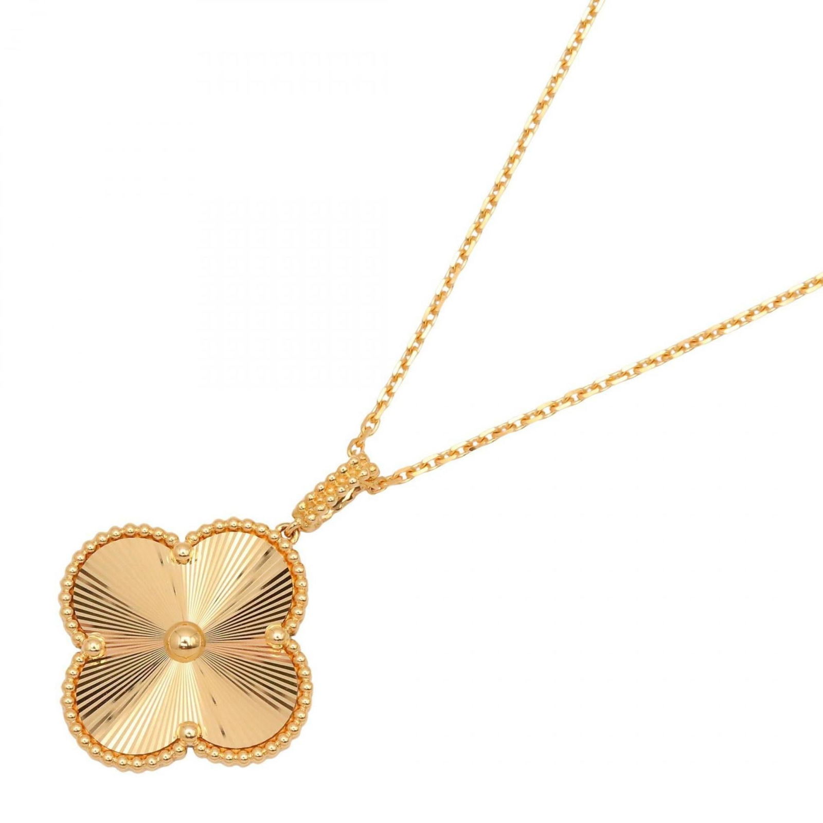 Van Cleef & Arpels Magic Alhambra Long Necklace in 18K Yellow Gold (VCARP4K000) (1 of 8)
