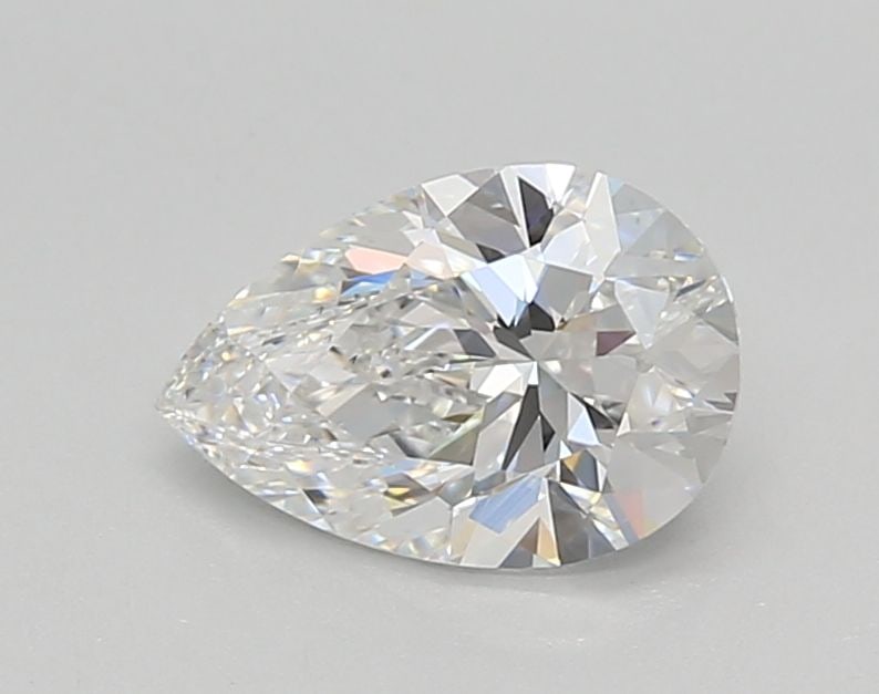 Loose Lab Diamond Pear 1.0ct E VS2: Loose Lab Diamond Pear 1.0ct E VS2 Loose lab-grown diamond, 1.0ct, pear cut, E color, VS2 clarity, without certification, measuring 5.6L x 8.29W x 3.61H. Item Specifics: Source: This Is A Real Diamond