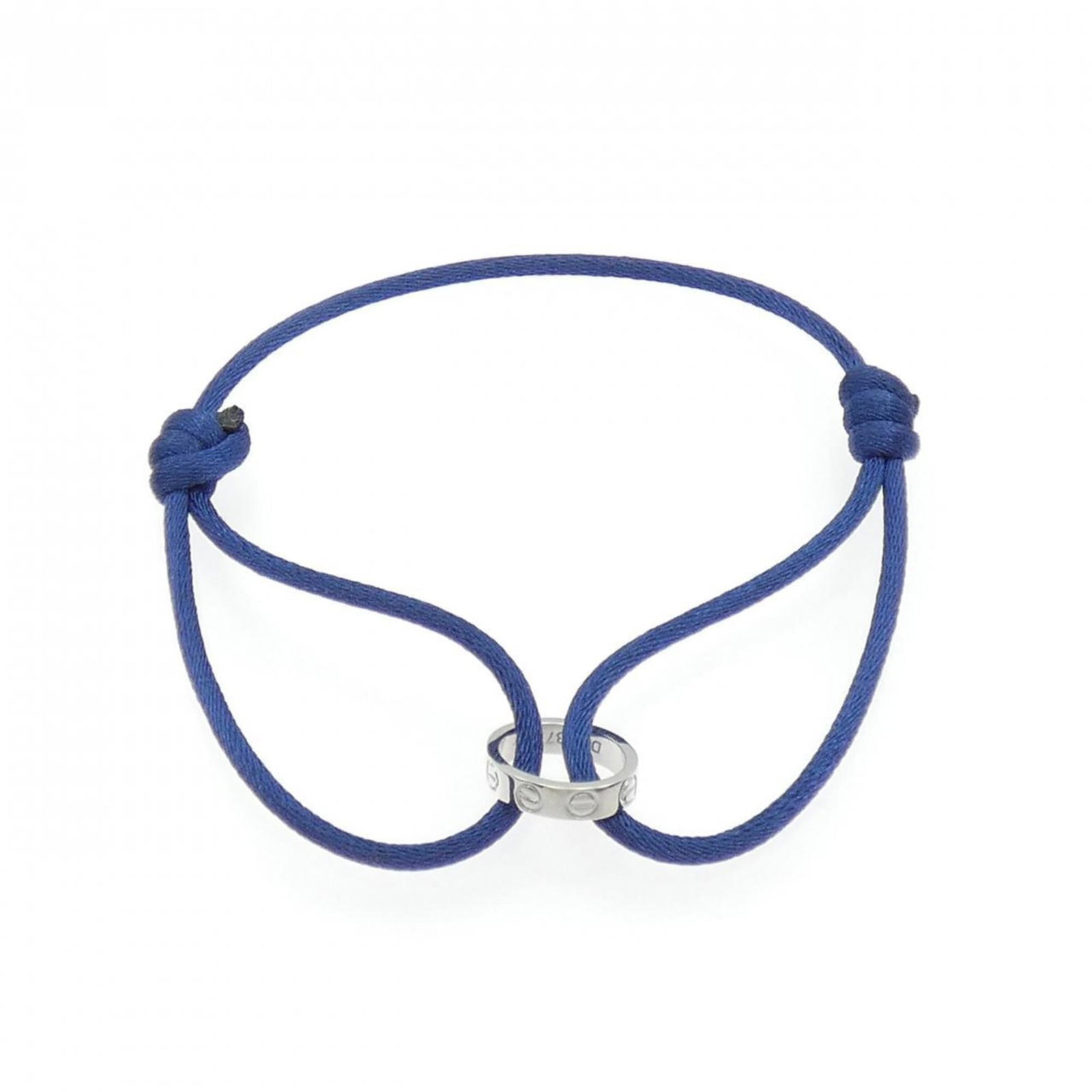 White Gold (18K) Cartier Charm Bracelet: White Gold (18K) Cartier Charm Bracelet 18K white gold charm bracelet by Cartier, designed for women, with a width of 3.2 mm, in used (like new) condition. Item Specifics: Brand: Cartier Type: Charm B