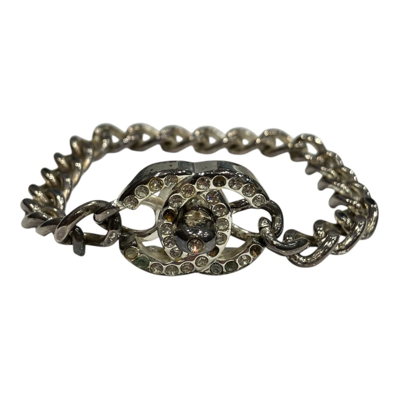 Brass Chanel Charm Bracelet (1 of 9)
