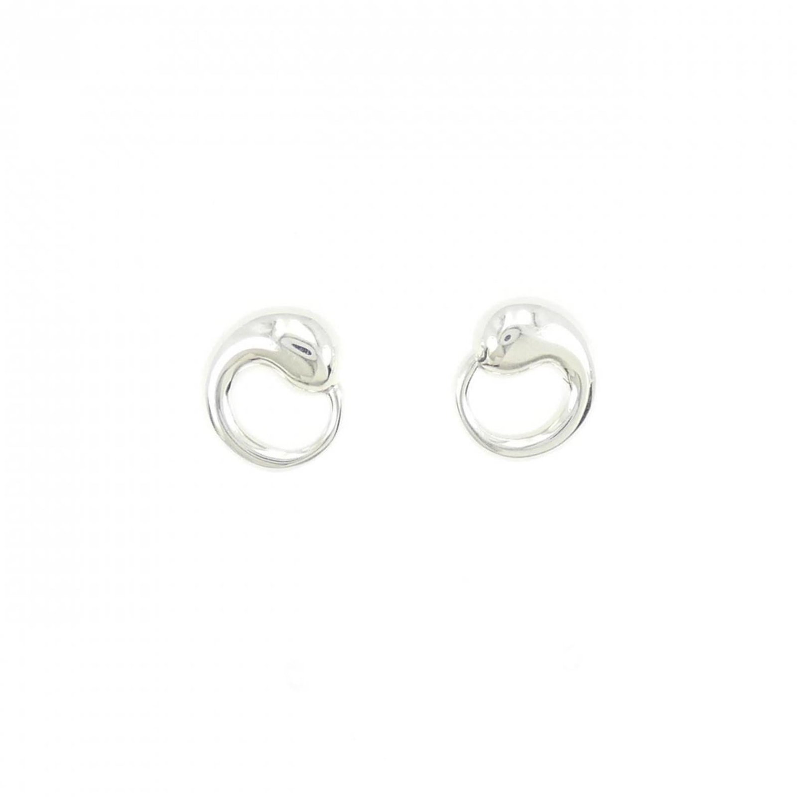 Silver 925 Tiffany Stud Earrings (1 of 4)