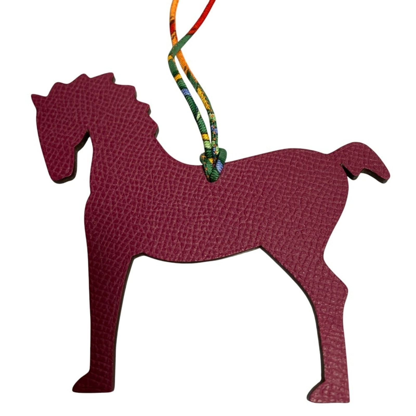 Hermes Epsom Leather Handbag Charm, Taurillon Clemence Leather (1 of 7)