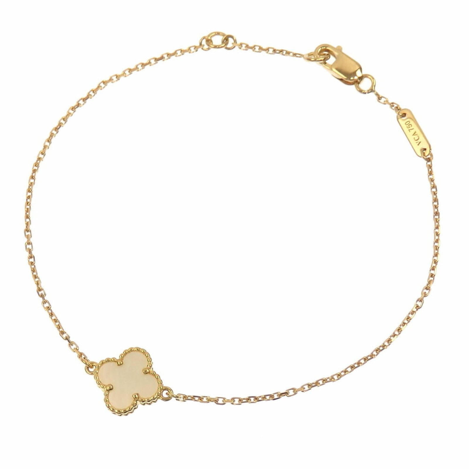 Yellow Gold (18K) Van Cleef & Arpels Charm Bracelet (1 of 4)