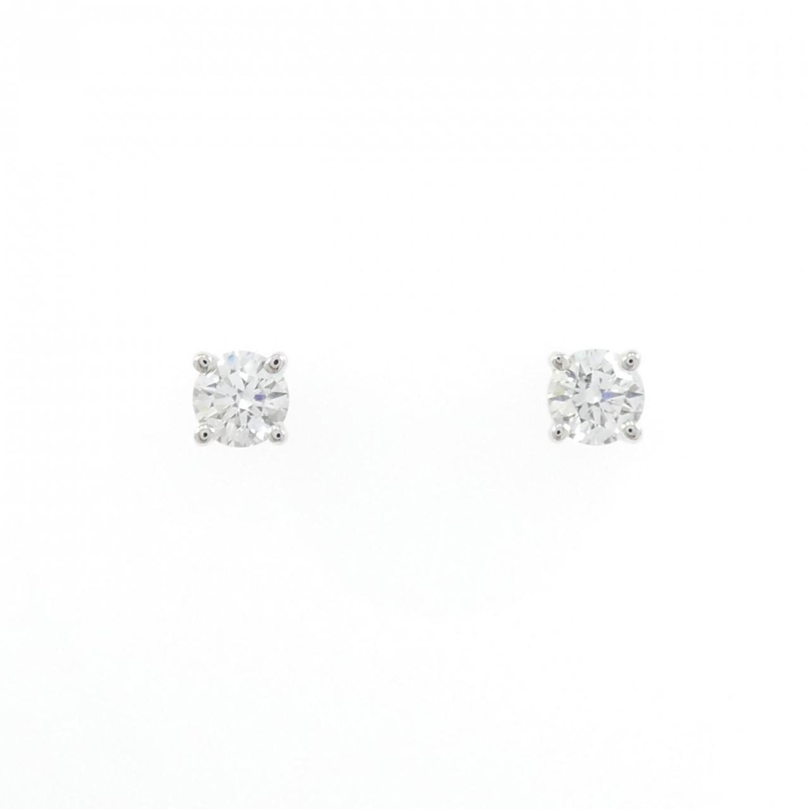 Platinum 950 Tiffany Stud Earrings (1 of 4)