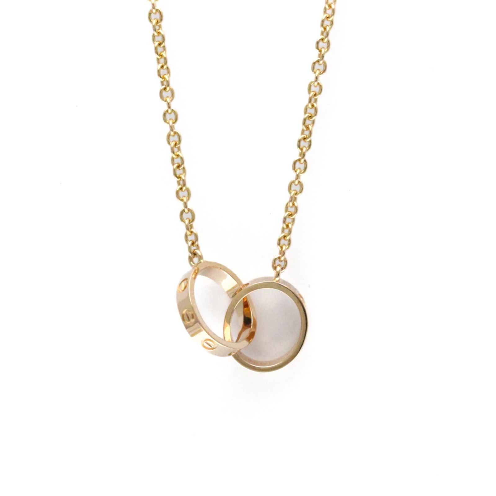 Cartier Baby Love Necklace Pink Gold 18K - Fashion Pendant for Women, Men: Cartier Baby Love Necklace Pink Gold 18K - Fashion Pendant for Women, Men Cartier Baby Love Necklace in 18K pink gold, suitable for both women and men, weighing 6.5g with a 44 cm neck circumference, i