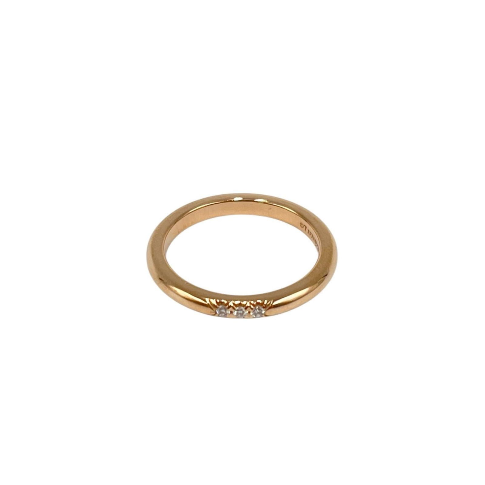 Tiffany 18K Pink Gold Band Ring (1 of 7)