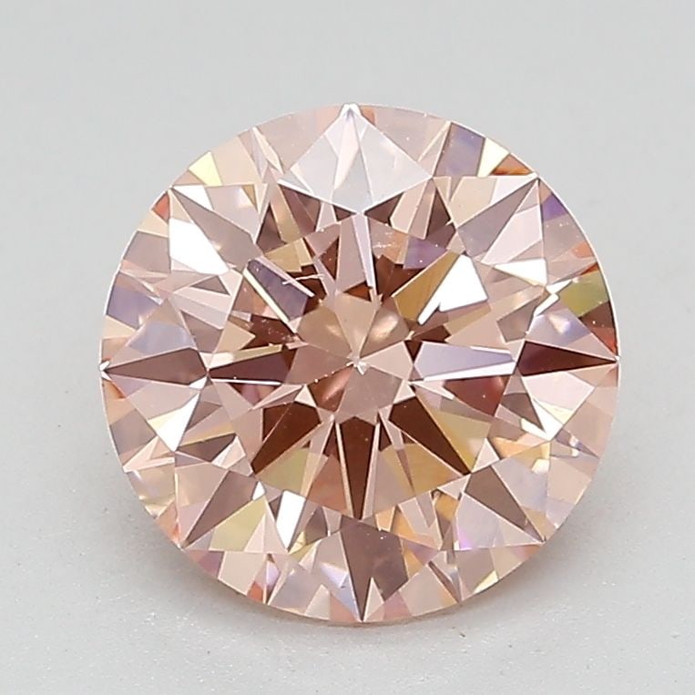 IGI Round 2.16ct Fancy Intense Pink VS1 Loose Lab Diamond: IGI Round 2.16ct Fancy Intense Pink VS1 Loose Lab Diamond Loose lab-grown diamond, IGI certified, weighing 2.16ct with Fancy Intense Pink color and VS1 clarity. Measurements are 8.33mm x 8.38mm x