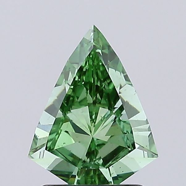 Loose Lab Diamond 1.04ct Fancy Vivid Green VS1 - Pentagonal (1 of 1)