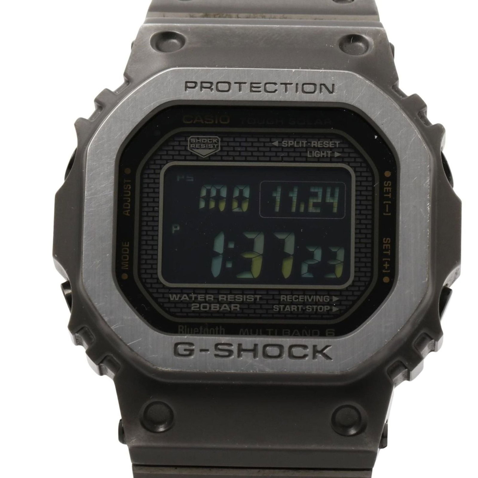 Wristwatch Casio: Wristwatch Casio Casio sport wristwatch for men, featuring a digital display with a stainless steel case and band, in good used condition. Item Specifics: Brand: Casio Type: Wristwatch Style: Sport Ge