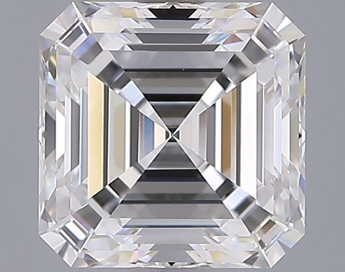 Loose Lab Diamond 2.04ct E VVS1 - IGI Asscher: Loose Lab Diamond 2.04ct E VVS1 - IGI Asscher Loose lab-grown diamond of 2.04 carats with E color and VVS1 clarity, certified by IGI. Measurements are 7.12L x 7.1W x 4.52H mm. Item Specifics: