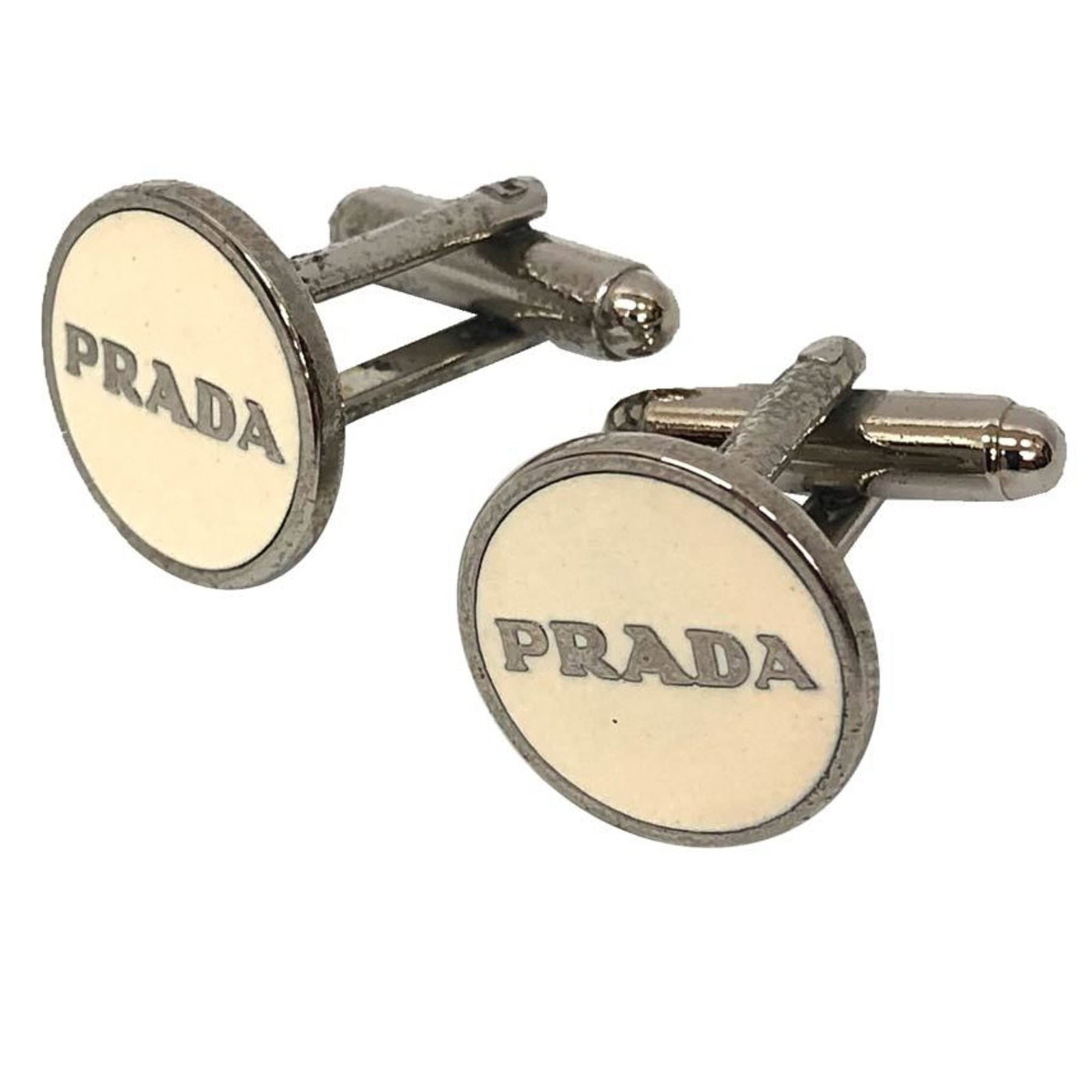 Prada Metal Cufflinks (1 of 3)