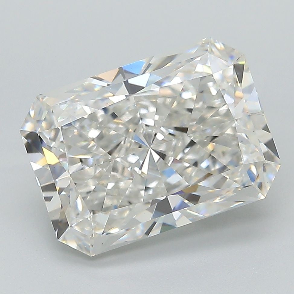 Loose Lab Diamond 4.11ct F VS1 - IGI Radiant: Loose Lab Diamond 4.11ct F VS1 - IGI Radiant Loose Lab Diamond weighing 4.11ct, IGI certified, with an F color and VS1 clarity. The dimensions are 11.05L x 7.91W x 5.4H. Item Specifics: Source: This I