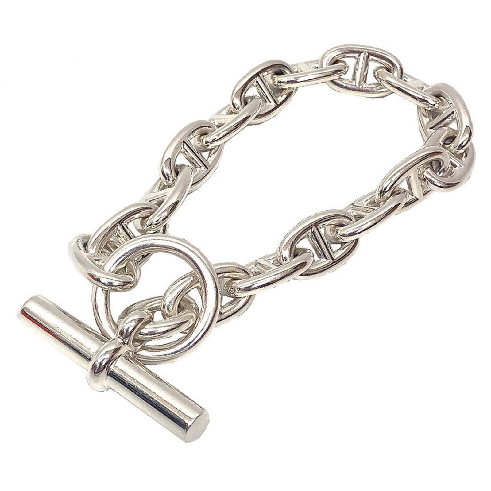 Silver 925 Hermes Charm Bracelet (1 of 4)