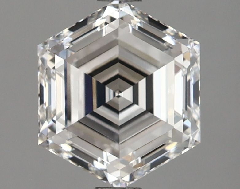 Loose Lab Diamond 2.05ct F VVS2 - IGI Hexagonal: Loose Lab Diamond 2.05ct F VVS2 - IGI Hexagonal Loose lab-grown diamond, IGI certified, weighing 2.05ct with a hexagonal cut, color F, clarity VVS2, and excellent polish and symmetry. Item Specifics: