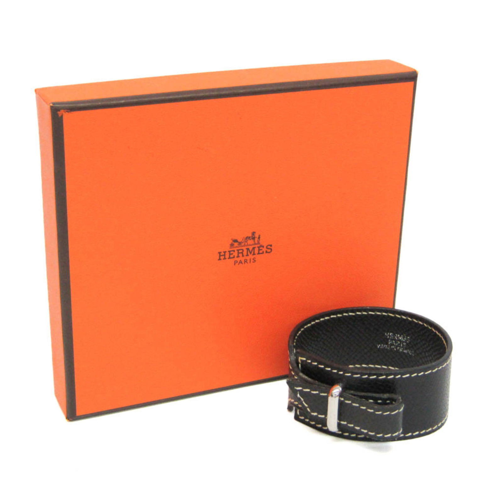Leather Hermes Bangle - 2