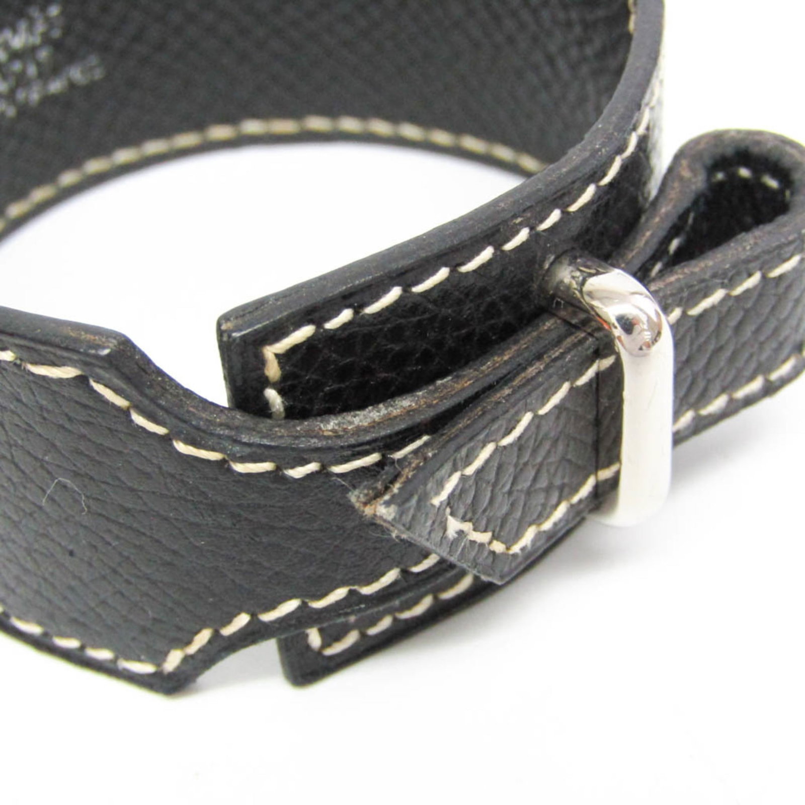 Leather Hermes Bangle - 5