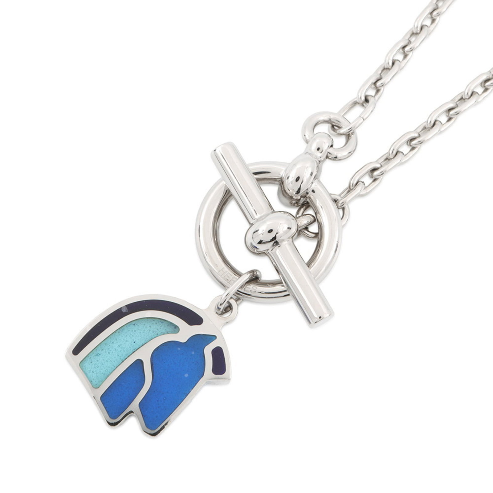 Men Hermes Helios Cheval Metal Necklace for (1 of 10)