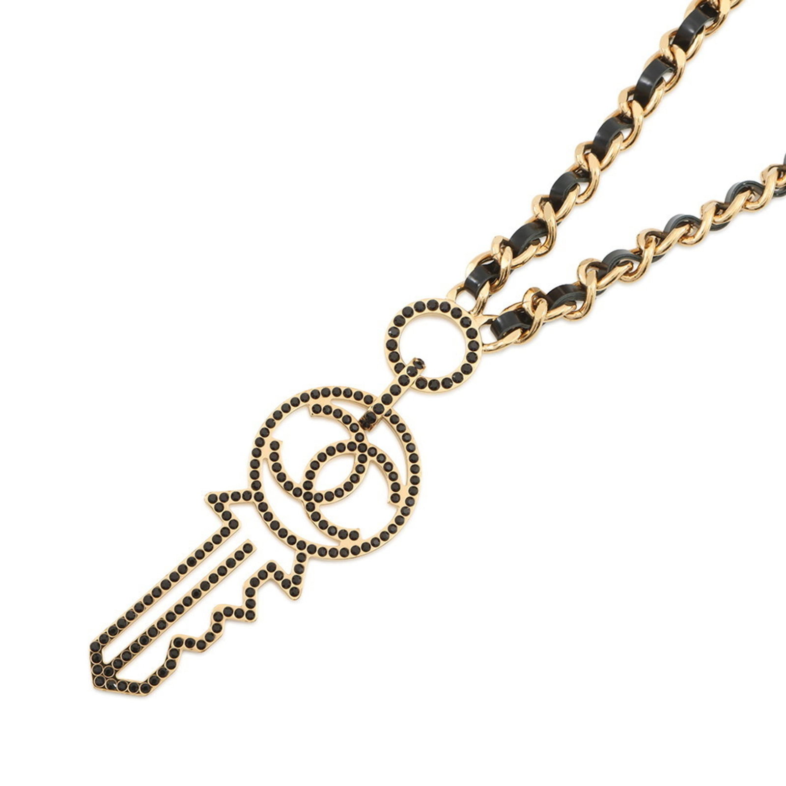 Chanel B17A Coco Mark Key Motif Necklace (1 of 12)