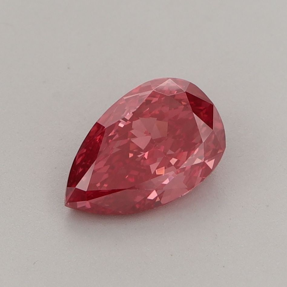 Loose Lab Diamond IGI Pear 1.06ct Fancy Vivid Red VS1 (1 of 1)