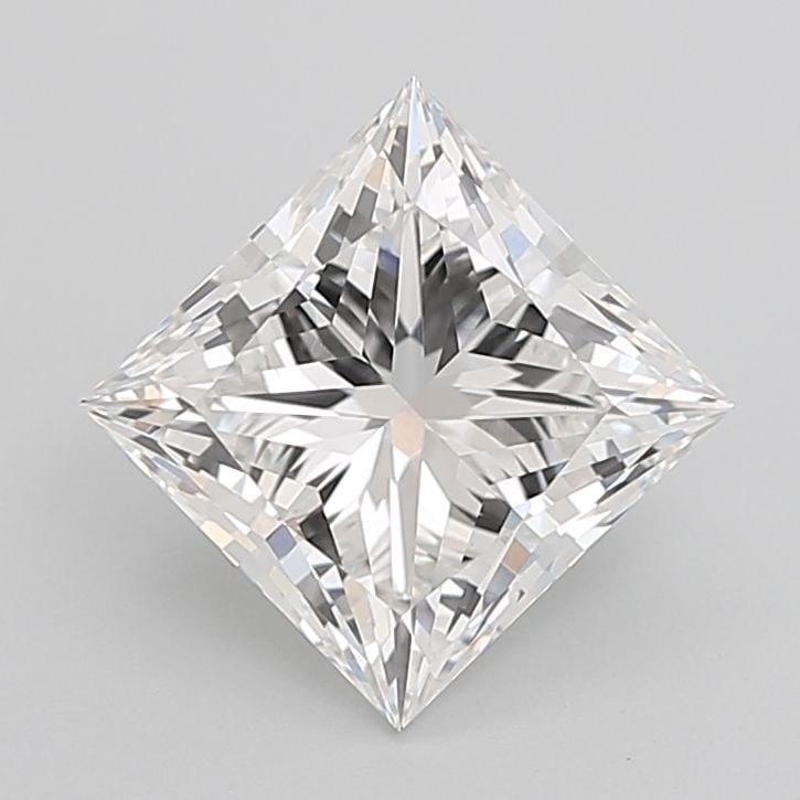 Loose Lab Diamond IGI Princess 4.06ct F VVS2: Loose Lab Diamond IGI Princess 4.06ct F VVS2 Loose Lab Diamond IGI certified, 4.06ct, F color, VVS2 clarity with EX polish and symmetry, measuring 8.67L x 8.51W x 6.2H. Item Specifics: Source: This Is