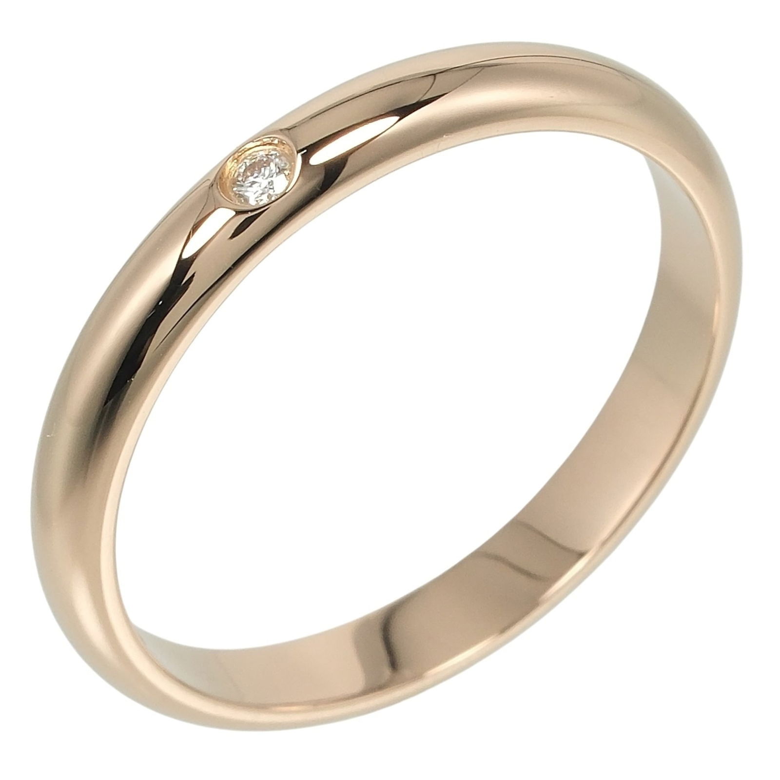 18K Pink Gold Cartier Band Ring (1 of 9)