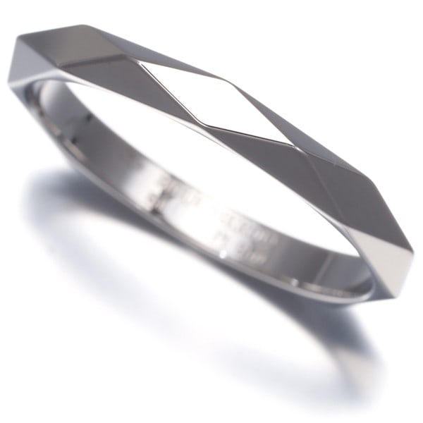 Boucheron Ring Facette Small, 950 Platinum Eu47 (1 of 4)