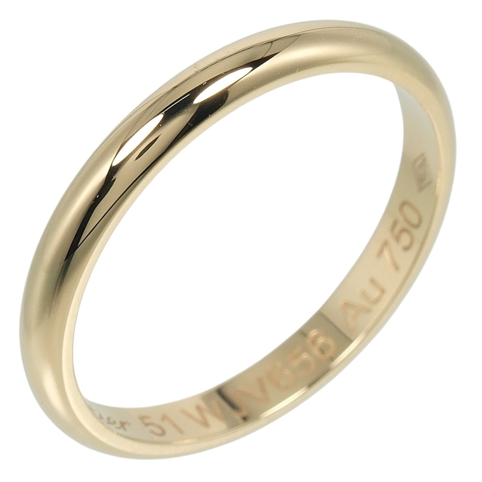 18K Yellow Gold Cartier Band Ring (1 of 11)