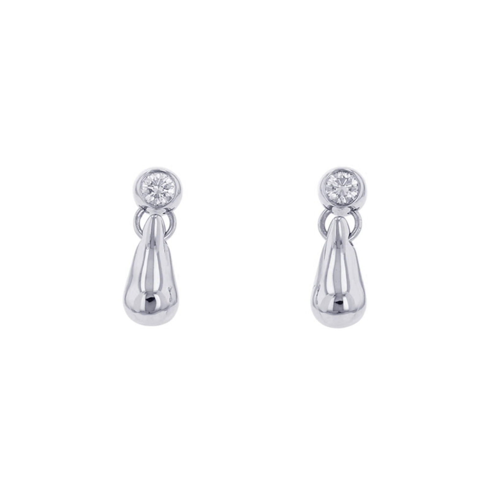 Platinum 950 Tiffany Stud Earrings (1 of 11)