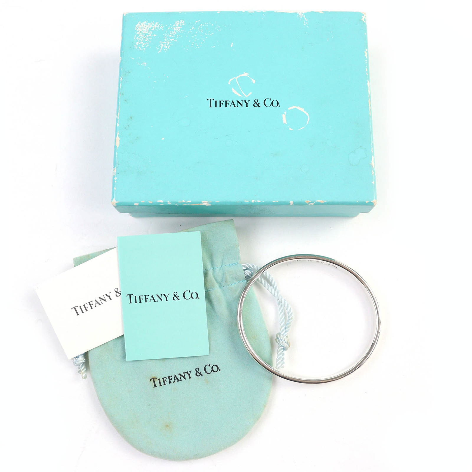 Silver 925 Tiffany Bangle - 2