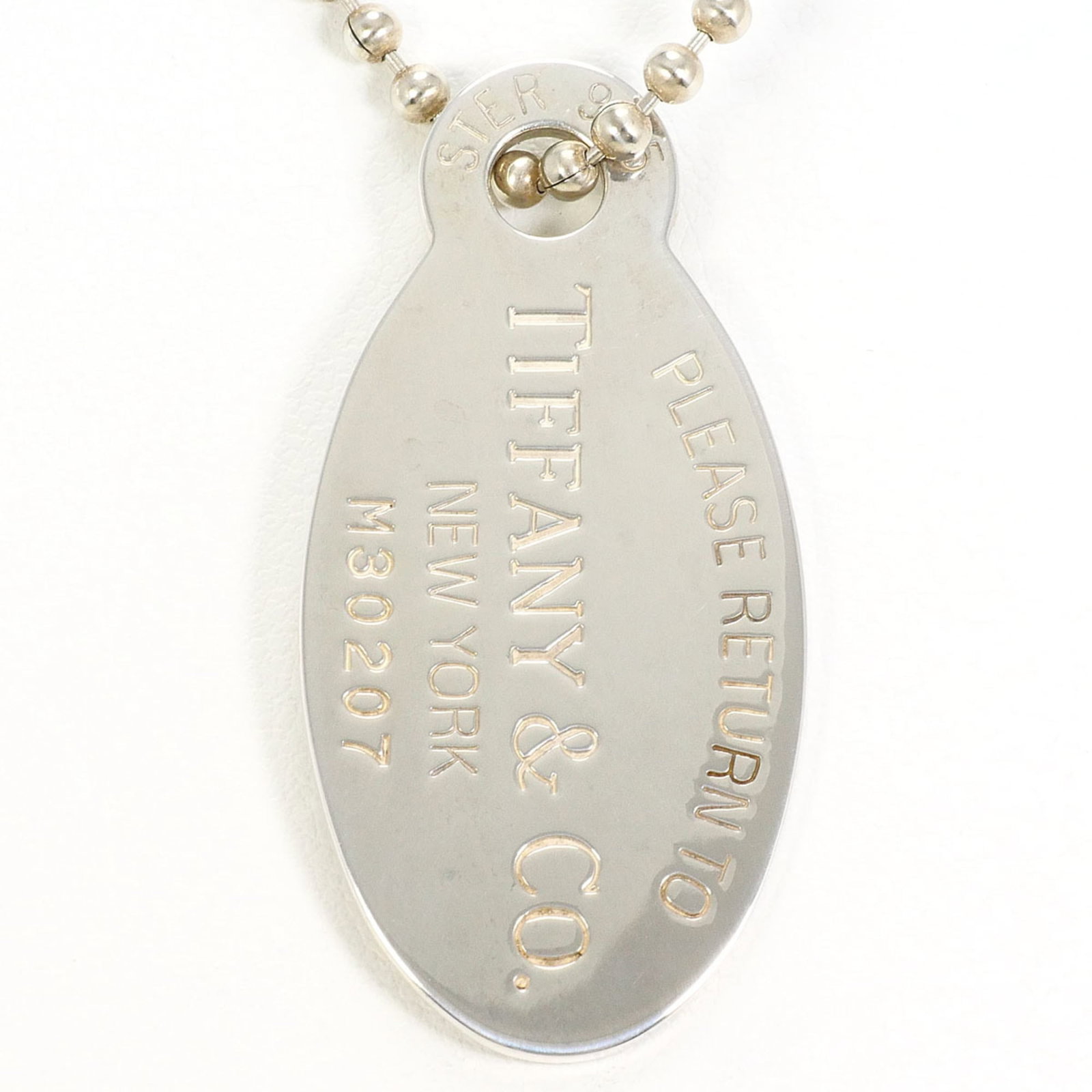 Tiffany & Co. Necklace 925 Sterling Silver, Approx. 25.9g, 88cm, Like New (1 of 6)