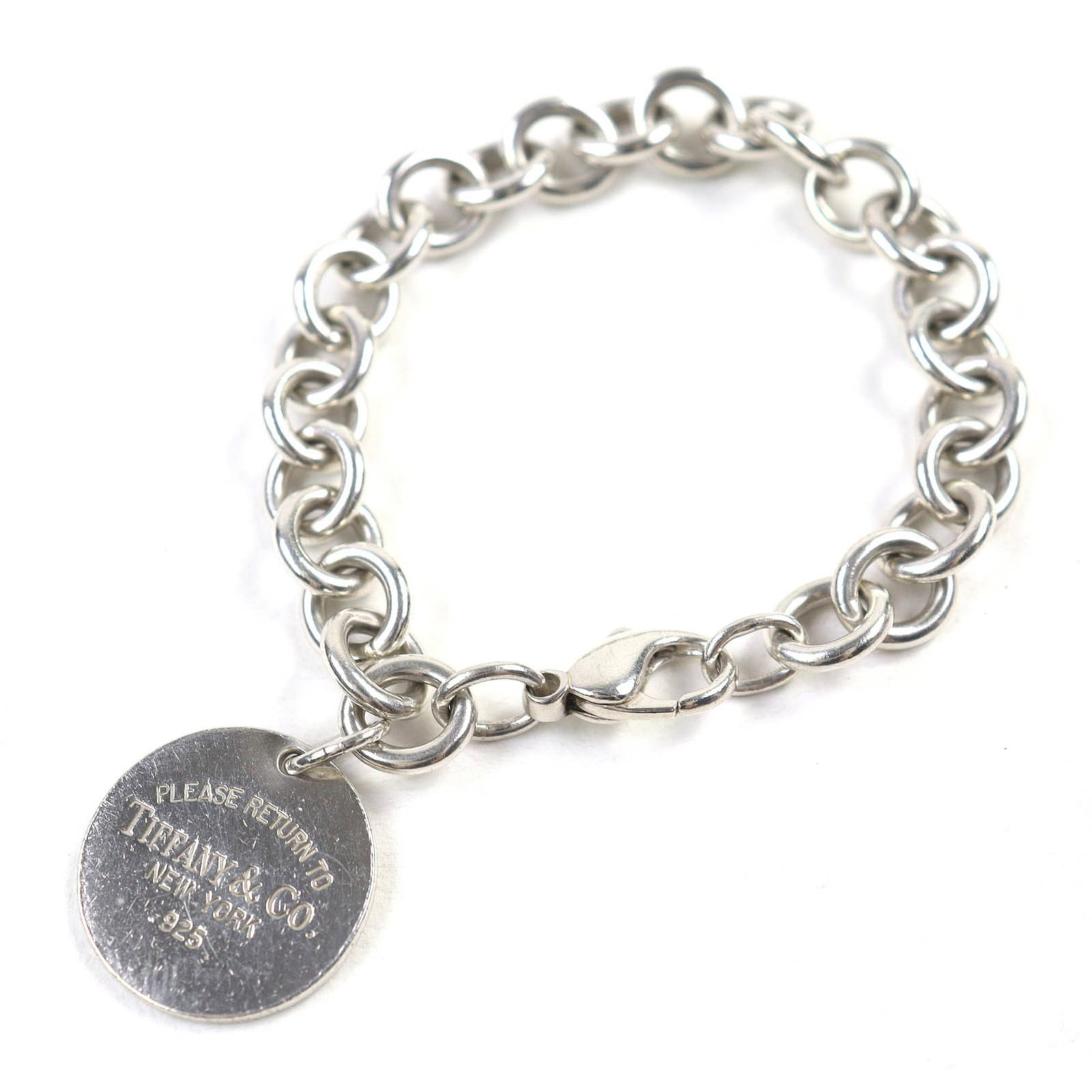 Silver 925 Tiffany Charm Bracelet (1 of 5)
