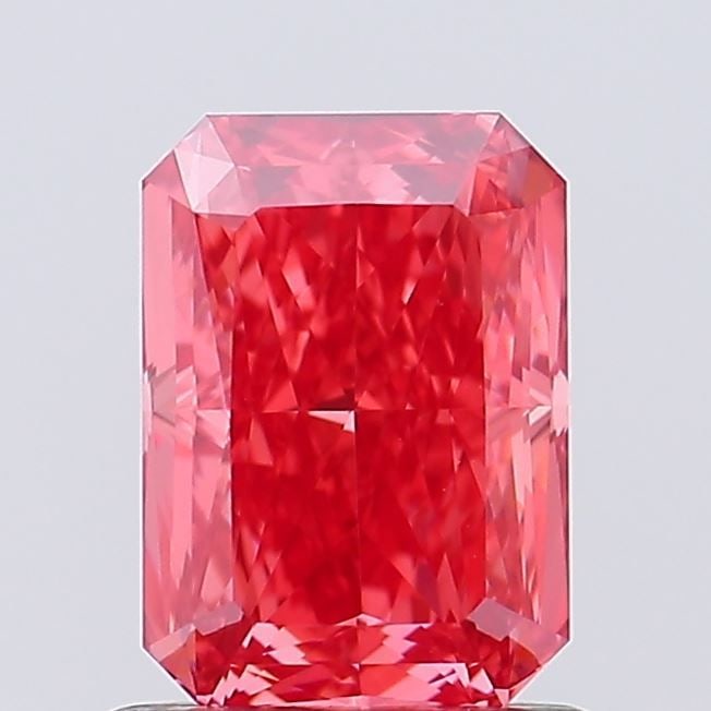 Loose Lab Diamond IGI Radiant 1.19ct Fancy Vivid Pink VVS2 (1 of 1)