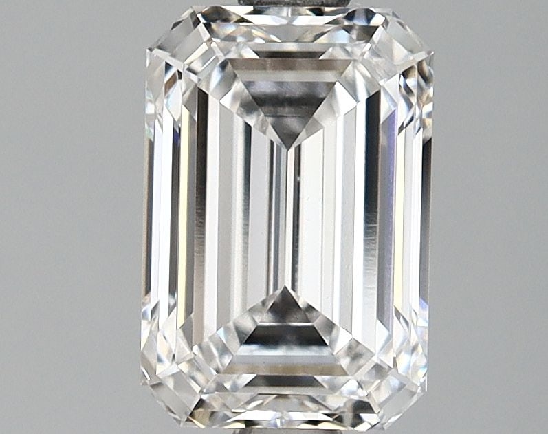 GIA Loose Lab Diamond 1.64ct Emerald F VVS2: GIA Loose Lab Diamond 1.64ct Emerald F VVS2 1.64ct Emerald cut F colored lab-grown diamond with VVS2 clarity, measures 8.09L x 5.5W x 3.7H, certified by GIA. Item Specifics: Source: This Is A Real