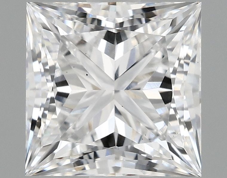 Loose Lab Diamond IGI Princess 1.52ct D VS2: Loose Lab Diamond IGI Princess 1.52ct D VS2 Loose lab-grown diamond weighing 1.52 carats, IGI certified with a D color and VS2 clarity, featuring excellent polish and symmetry. Measurements are