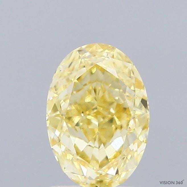 Loose Lab Diamond IGI Oval 1.12ct Fancy Intense Yellow VS1: Loose Lab Diamond IGI Oval 1.12ct Fancy Intense Yellow VS1 Loose lab-grown diamond, IGI certified, weighing 1.12ct, fancy intense yellow color with VS1 clarity, featuring excellent polish and