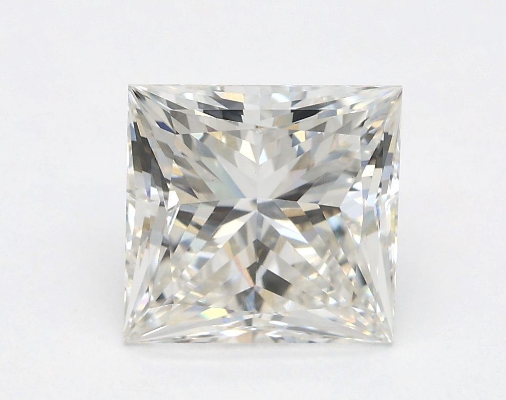 Loose Lab Diamond IGI Princess 2.04ct G VS1: Loose Lab Diamond IGI Princess 2.04ct G VS1 This loose lab-grown diamond is IGI certified, weighing 2.04 carats, with a color grade of G and clarity of VS1, featuring excellent polish and very good