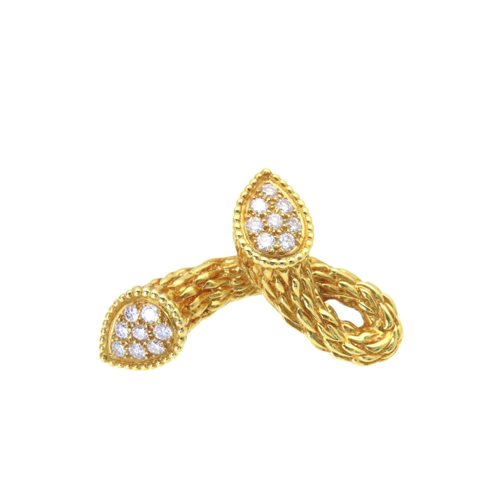 (18K) Boucheron Brooch Yellow Gold (1 of 6)