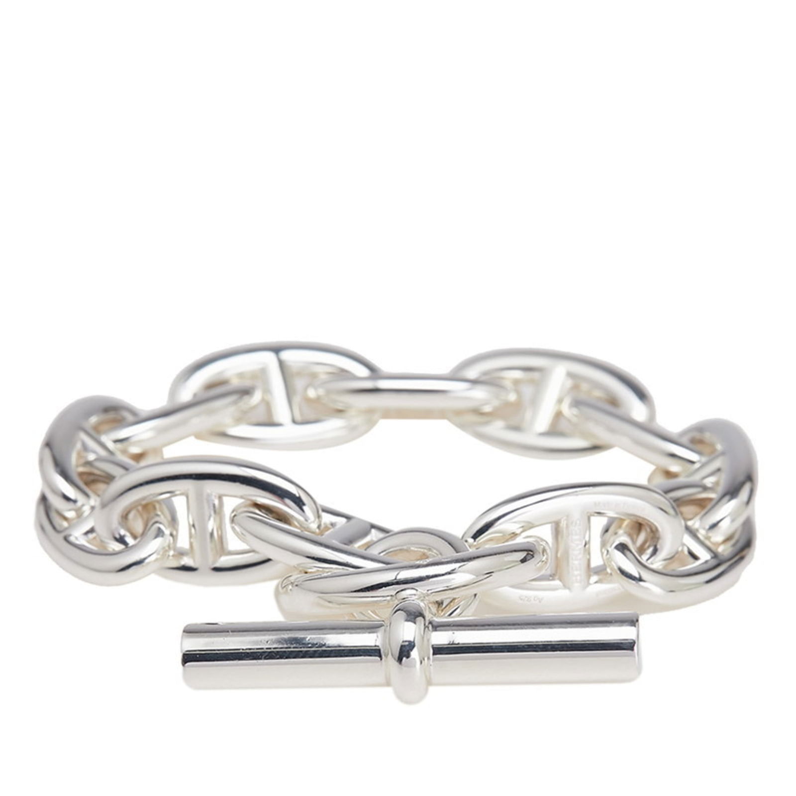 Silver 925 Hermes Charm Bracelet (1 of 6)