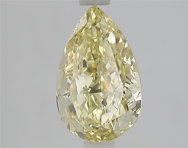 Loose Lab Diamond - IGI Pear 2.05ct Fancy Yellow VVS2: Loose Lab Diamond - IGI Pear 2.05ct Fancy Yellow VVS2 Loose Lab Diamond - IGI certified, 2.05ct fancy yellow, VVS2 clarity, with excellent polish and symmetry, measuring 10.22L x 6.42W x 4.24H. Item S
