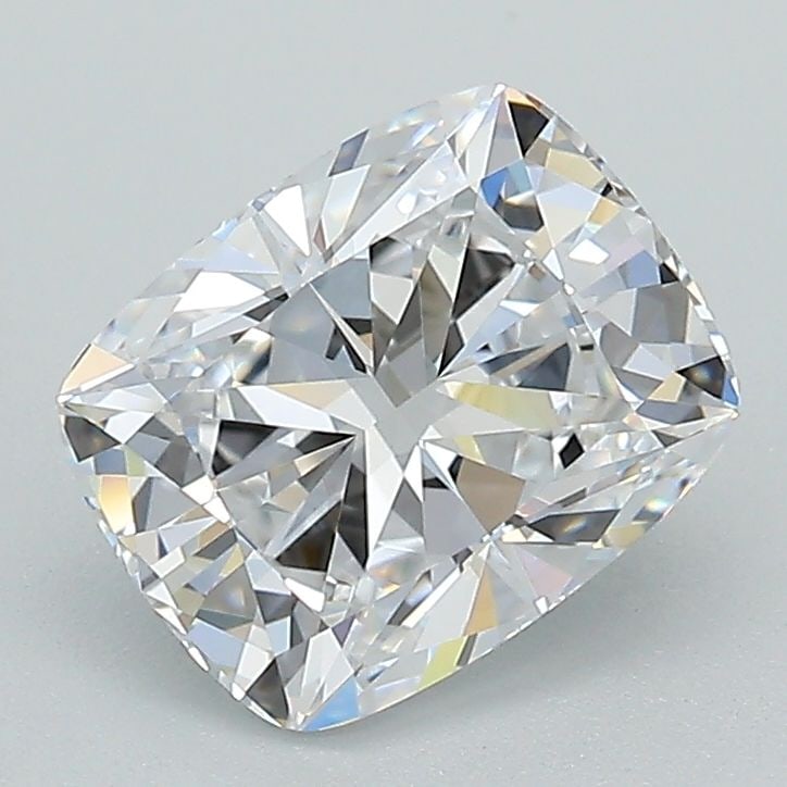 Loose Lab Diamond GIA Cushion Brilliant 1.87ct D VVS2: Loose Lab Diamond GIA Cushion Brilliant 1.87ct D VVS2 Loose lab-grown diamond, GIA certified, weighing 1.87ct, color D, clarity VVS2, with excellent polish. Measurements are 8.21L x 6.58W x 4.59H. 