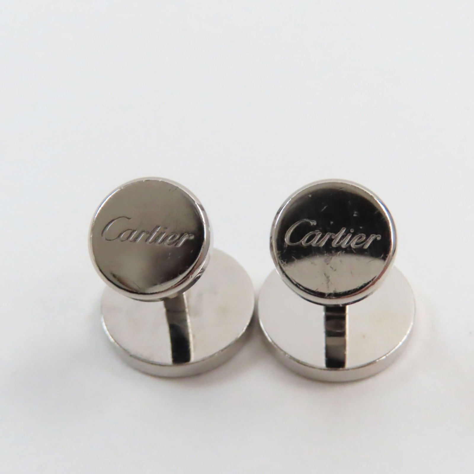 925 Cartier Stud/ Button Silver - 6